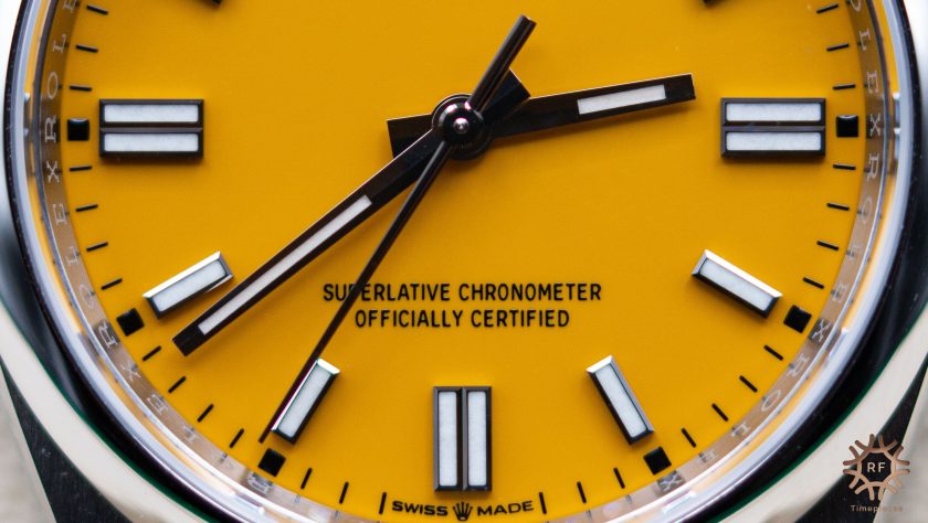 Rolex Oyster Perpetual 126000 Yellow dial (2021) - Image 22