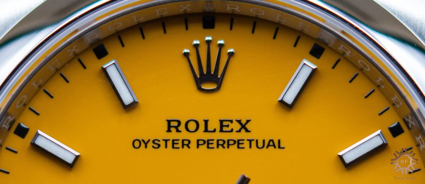 Rolex Oyster Perpetual 126000 Yellow dial (2021) - Image 21